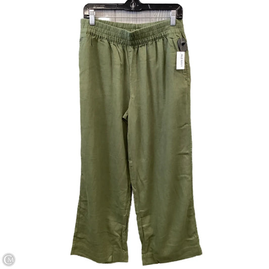 Pants Wide Leg By Old Navy In Green, Size: 8