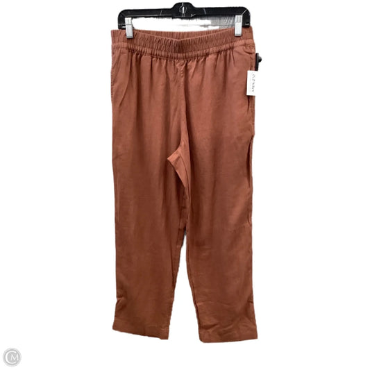 Pants Linen By Old Navy In Brown, Size: 8