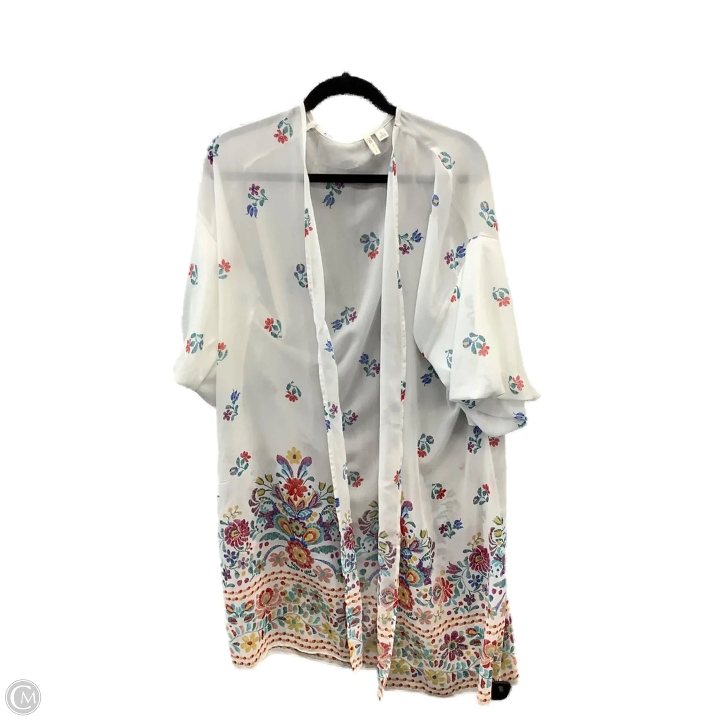 Kimono By Cato In White, Size: S