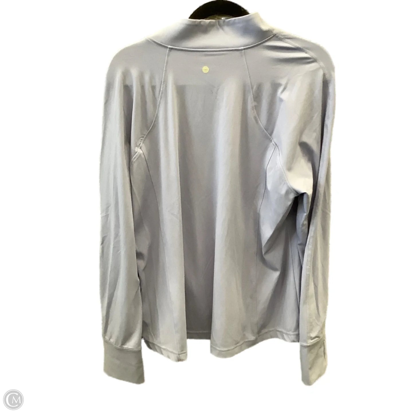 Athletic Top Long Sleeve Collar By Avia In Purple, Size: 3x