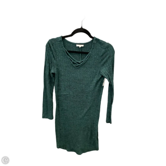 Dress Casual Midi By Maurices In Green, Size: Xs