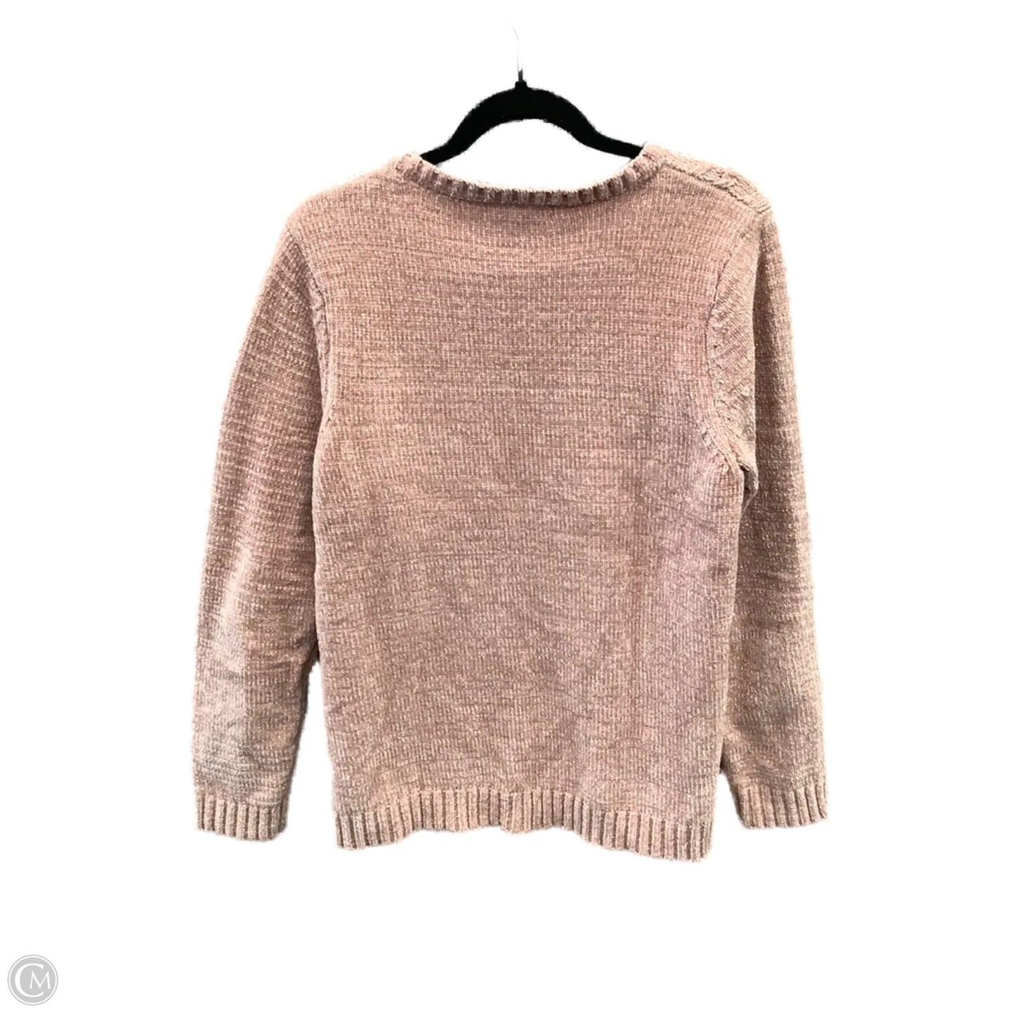 Sweater By Karen Scott In Pink, Size: L