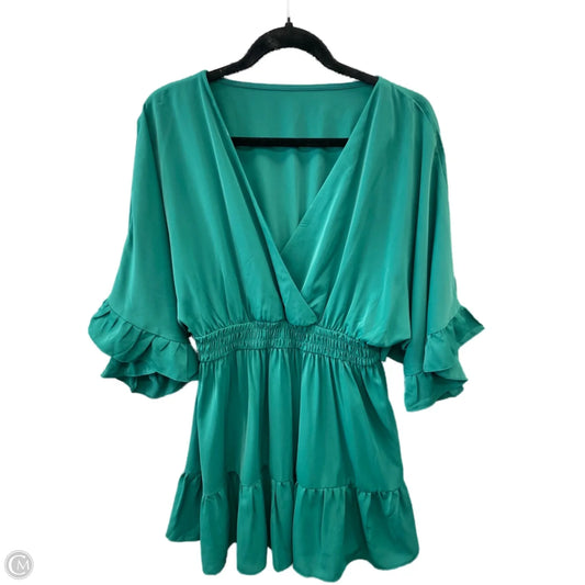 Dress Casual Short By Clothes Mentor In Green, Size: M