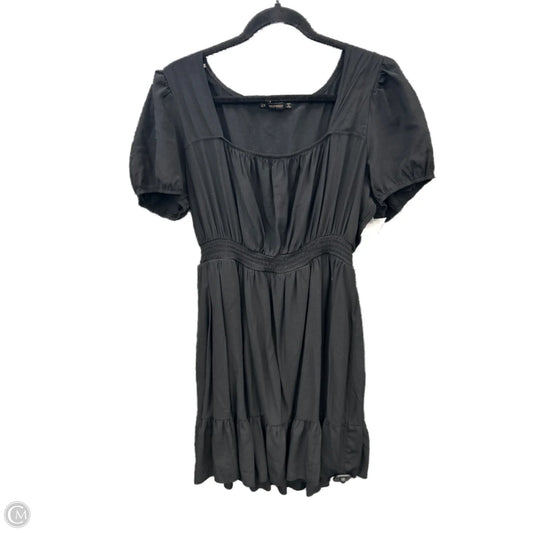 Dress Casual Midi By Clothes Mentor In Black, Size: 2x