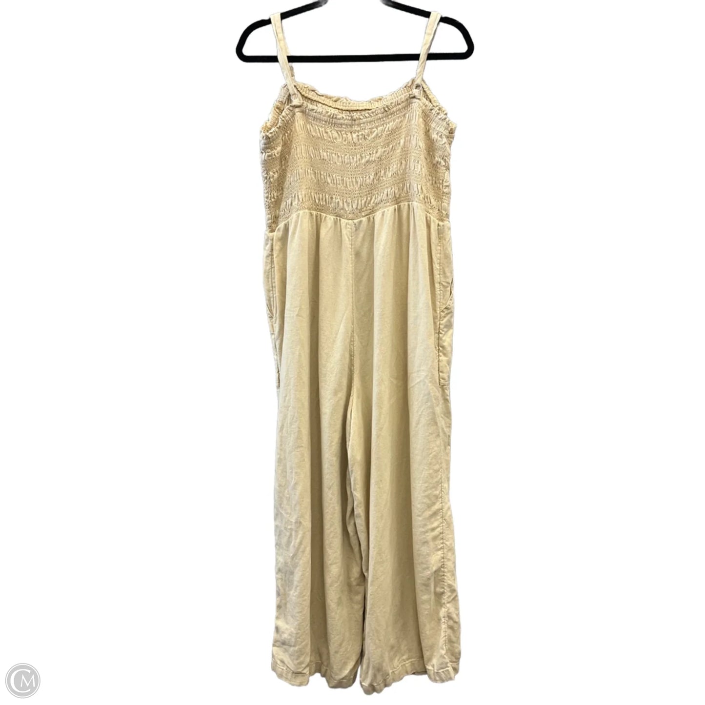 Jumpsuit By Universal Thread In Yellow, Size: Xxl