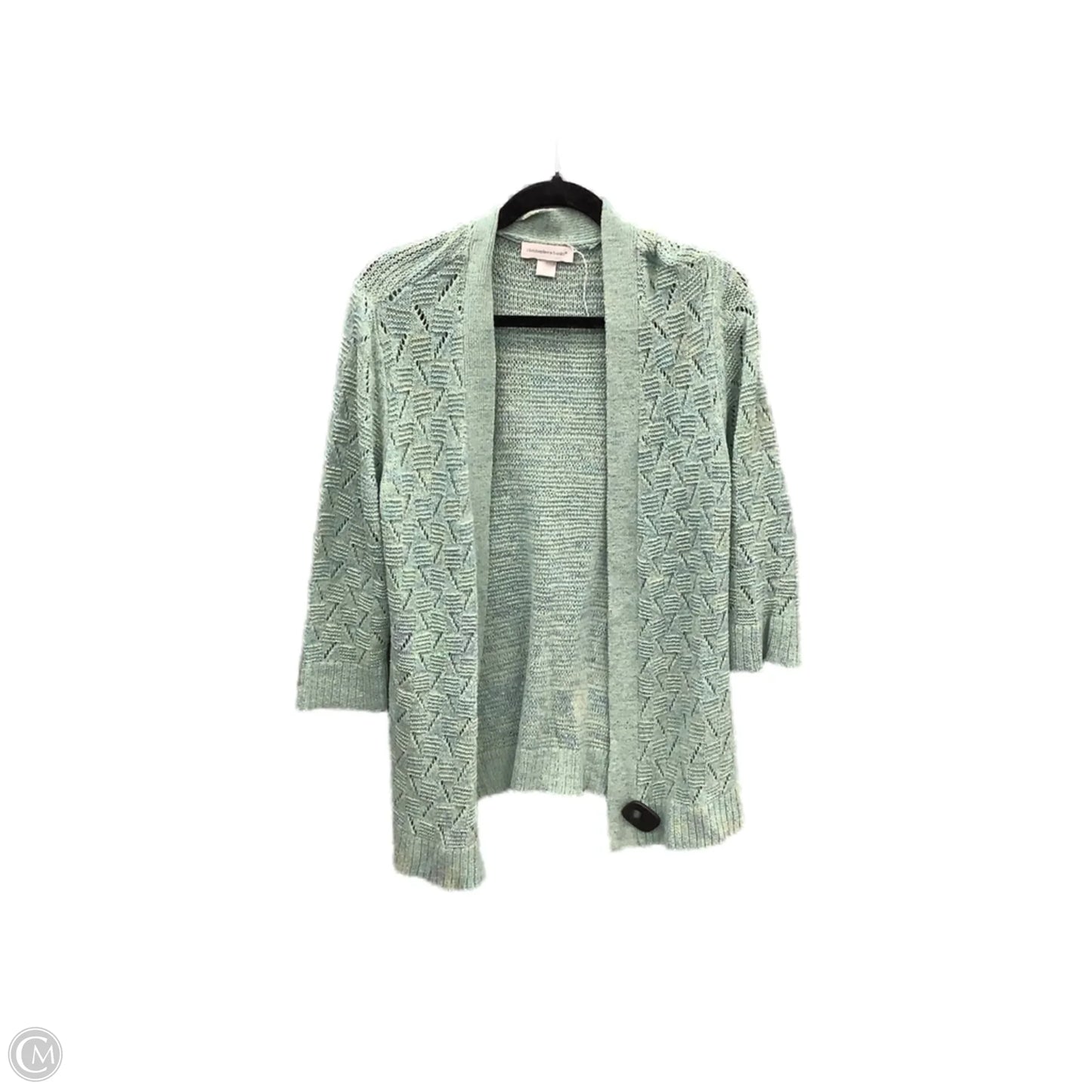Cardigan By Christopher And Banks In Green, Size: L