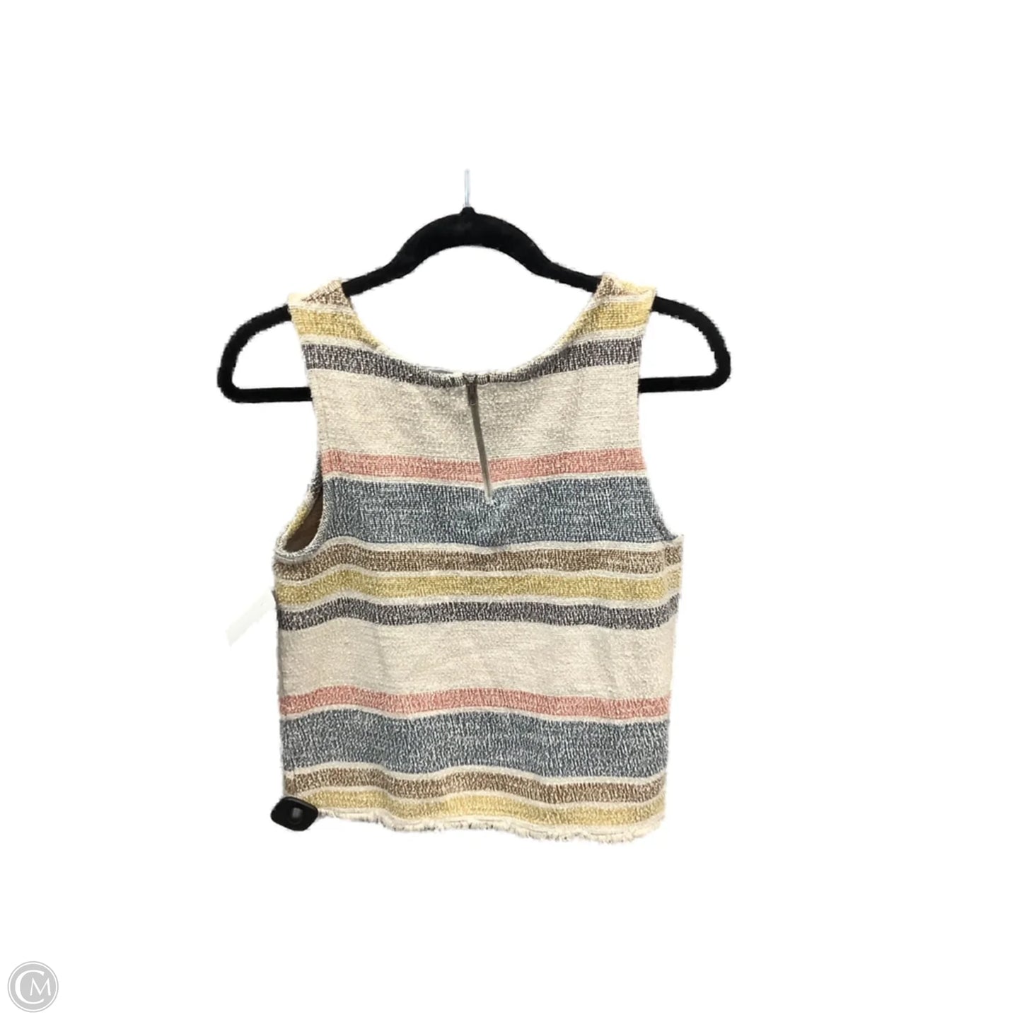 Vest Sweater By Green Envelope In Multi-colored, Size: M