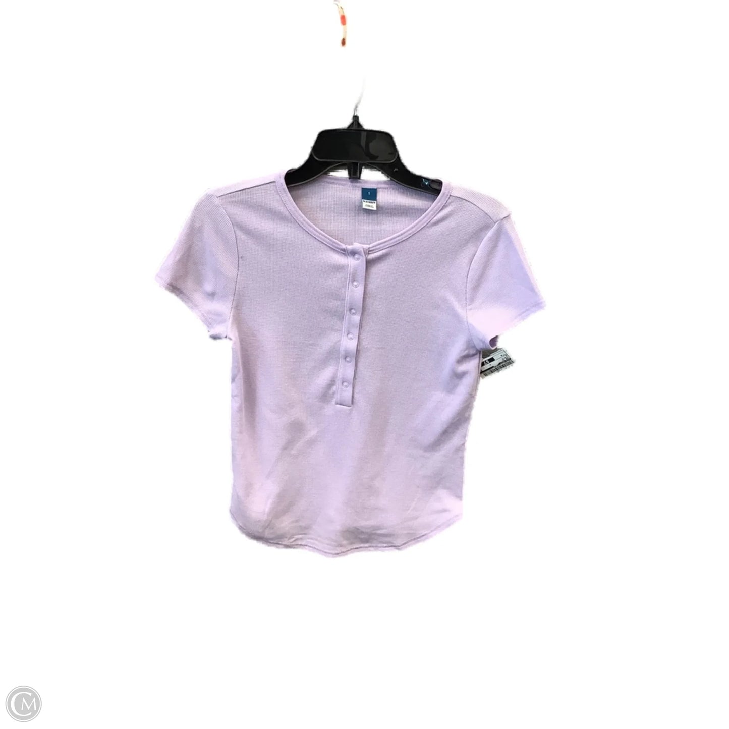 Top Short Sleeve By Old Navy In Purple, Size: S