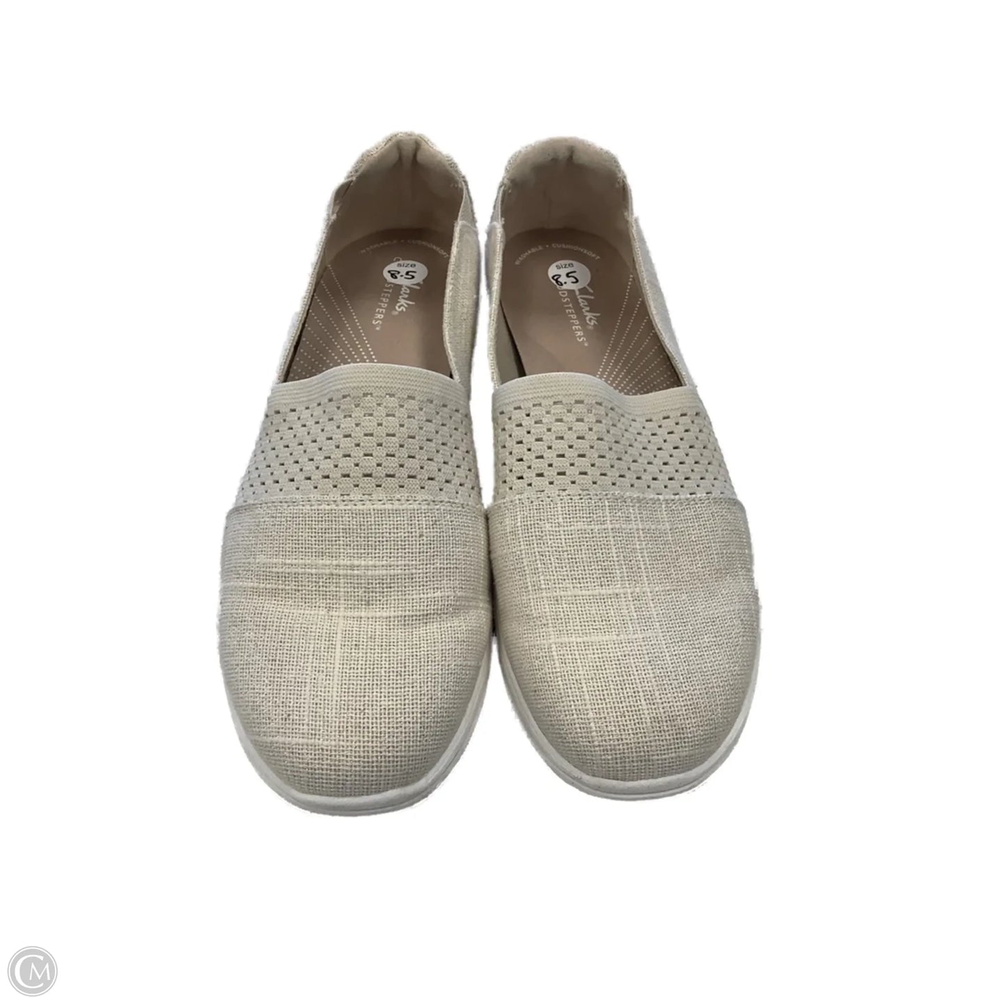 Shoes Flats By Clarks In Tan, Size: 8.5