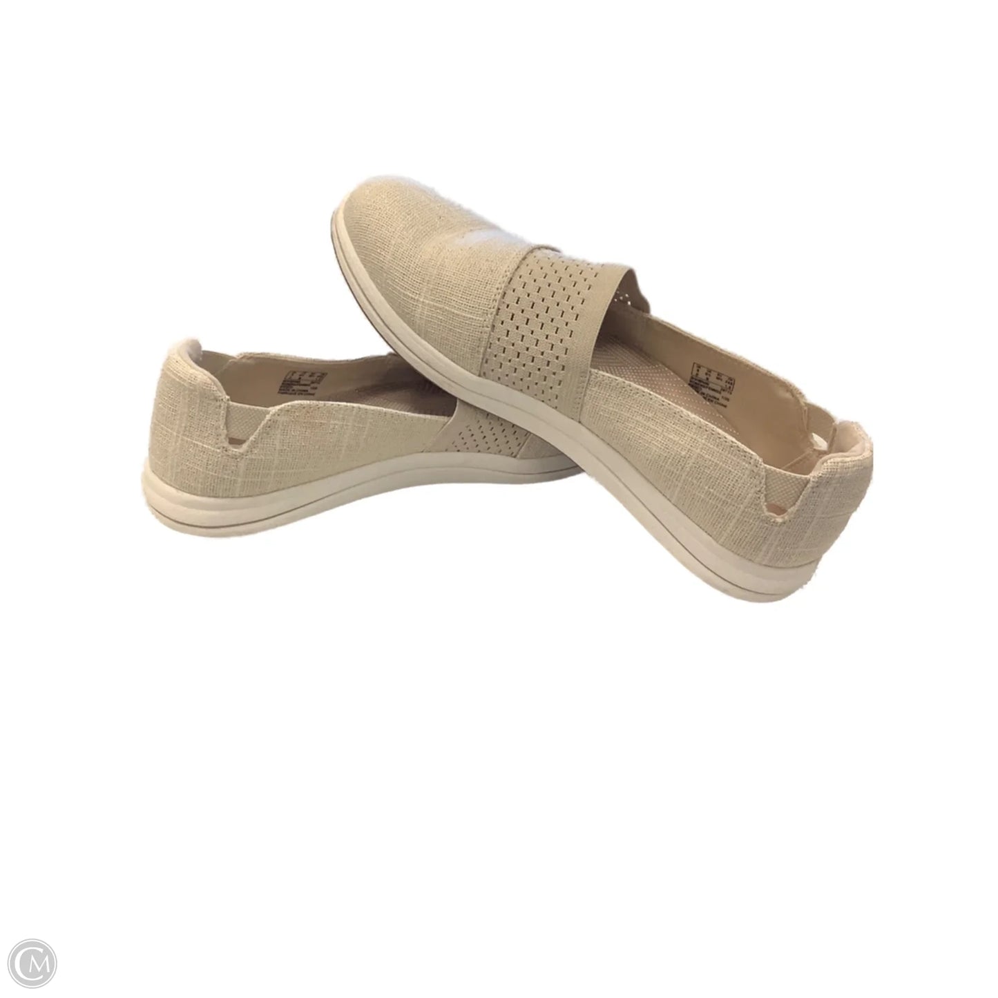 Shoes Flats By Clarks In Tan, Size: 8.5