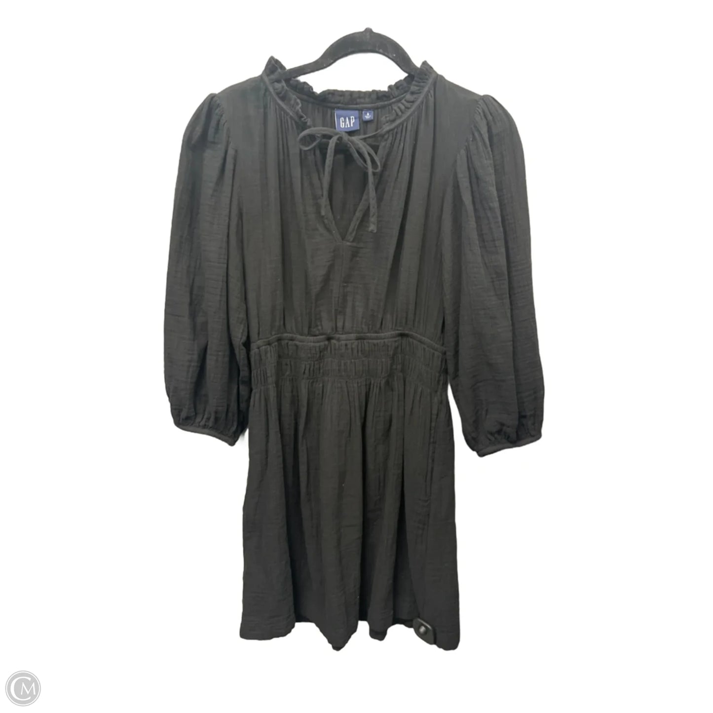 Dress Casual Midi By Gap In Black, Size: S