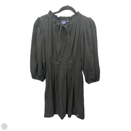 Dress Casual Midi By Gap In Black, Size: S
