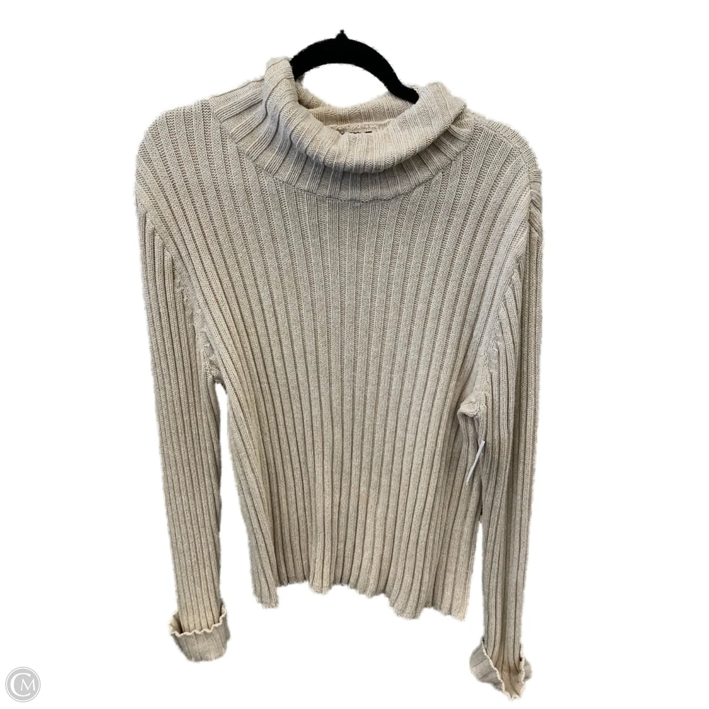 Sweater By Dockers In Beige, Size: L