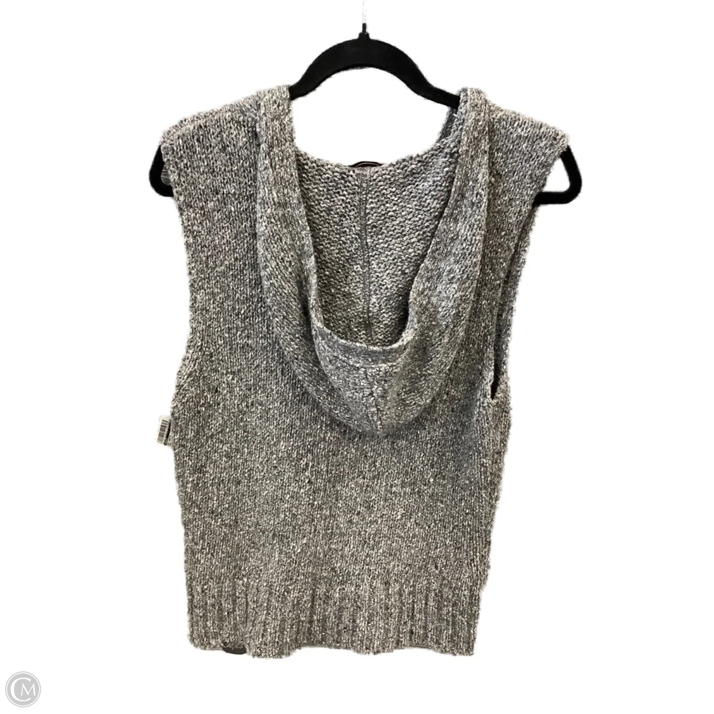 Vest Sweater By Talbots In Grey, Size: L
