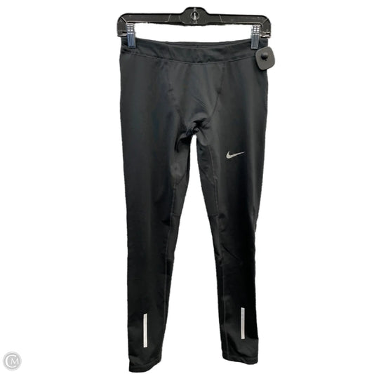 Athletic Leggings By Nike Apparel In Black, Size: M