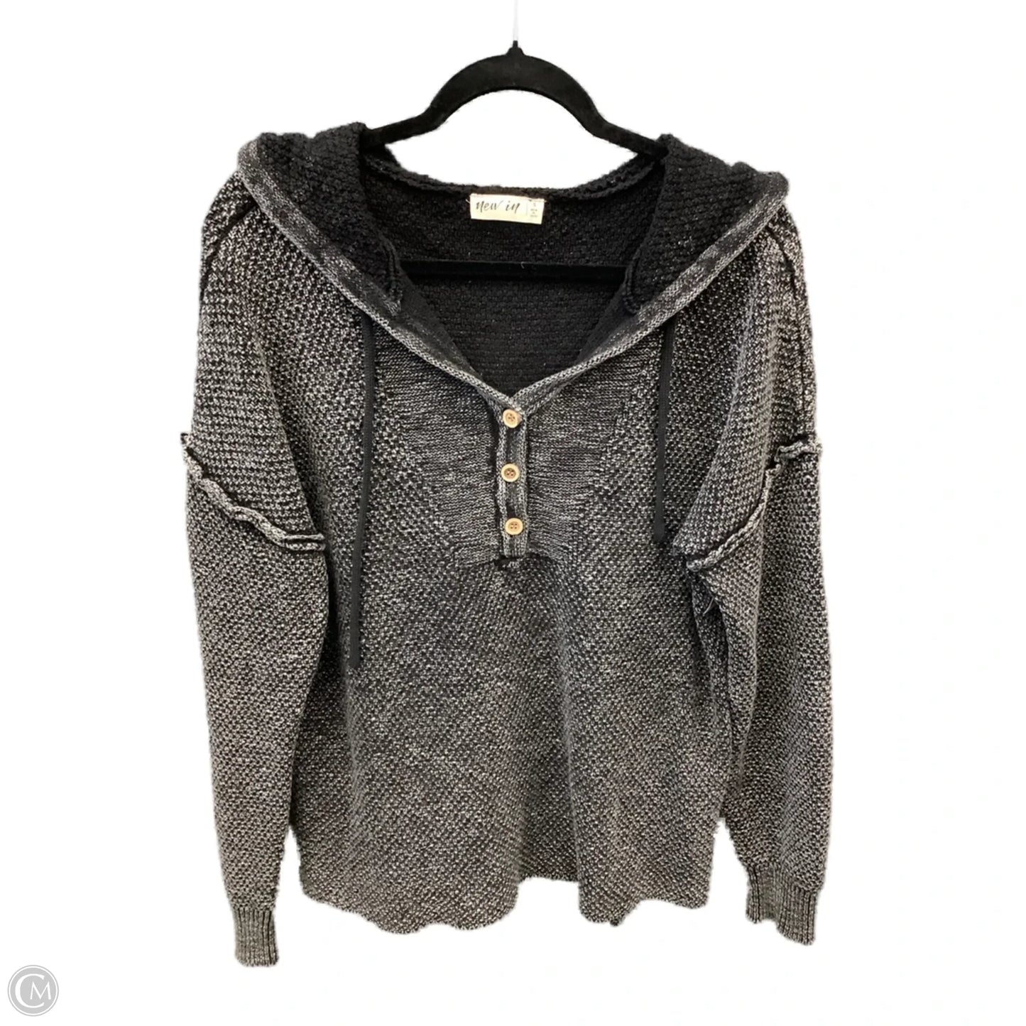 Sweater By Clothes Mentor In Grey, Size: S