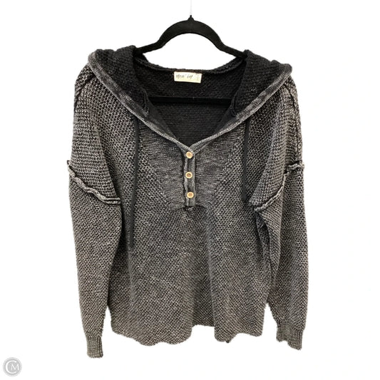 Sweater By Clothes Mentor In Grey, Size: S