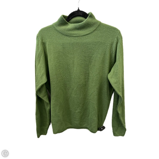 Sweater By Sag Harbor In Green, Size: L