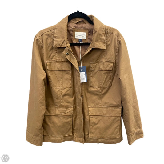Jacket Other By Universal Thread In Brown, Size: M