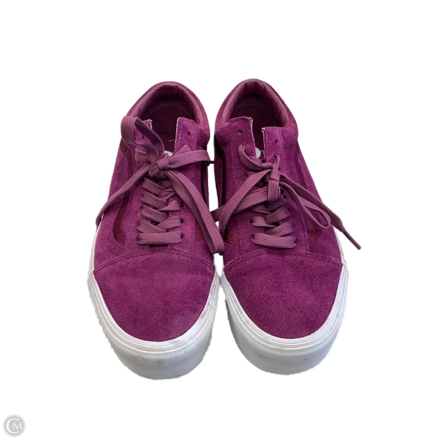 Shoes Sneakers By Vans In Purple, Size: 9