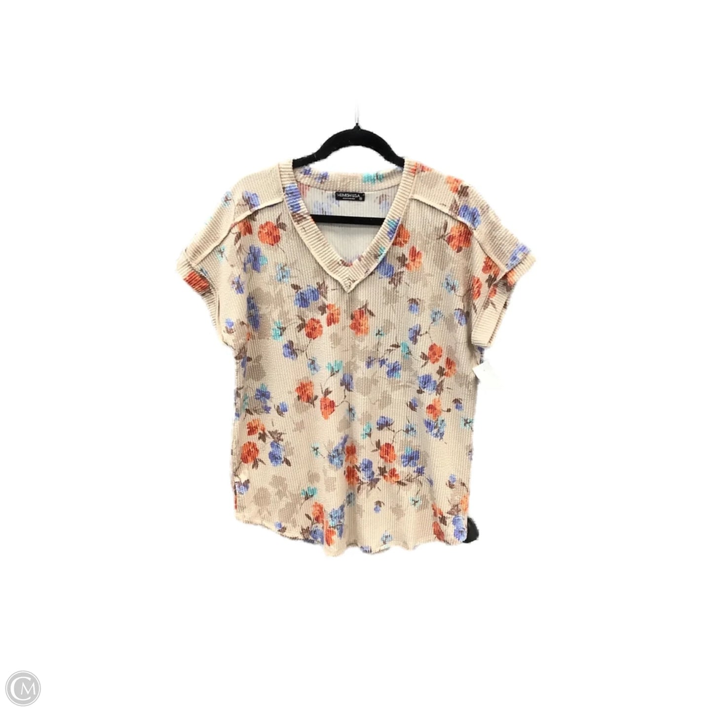 Top Short Sleeve By Heimish Usa In Pink, Size: 1x