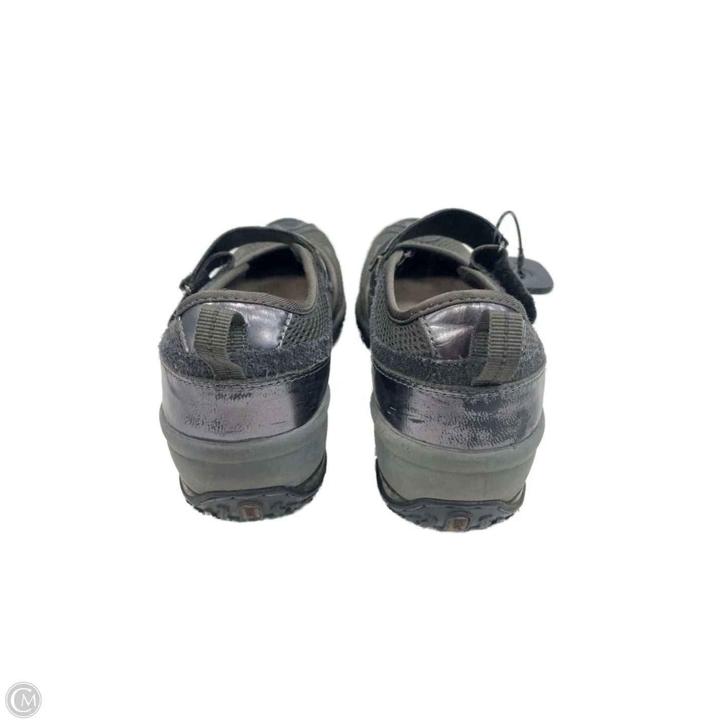 Shoes Flats By Jambu In Grey, Size: 8