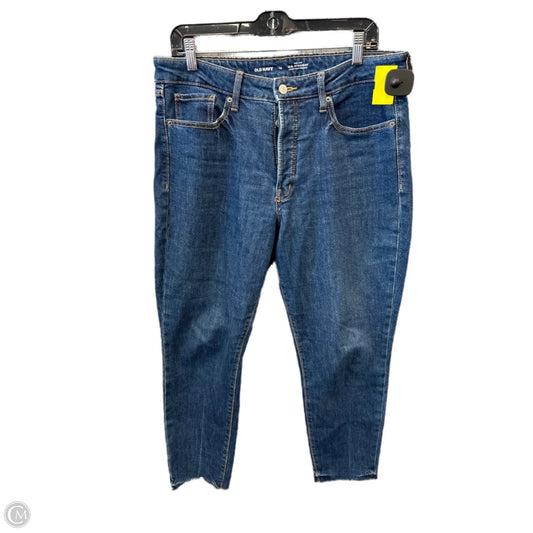 Jeans Straight By Old Navy In Blue Denim, Size: 12