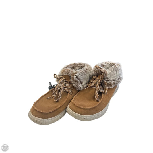Shoes Flats By Bobs In Brown, Size: 11