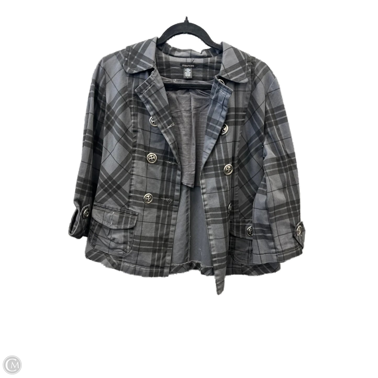 Blazer By Maurices In Grey, Size: L