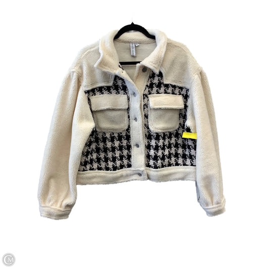 Jacket Puffer & Quilted By Grace + Karma In Cream, Size: L