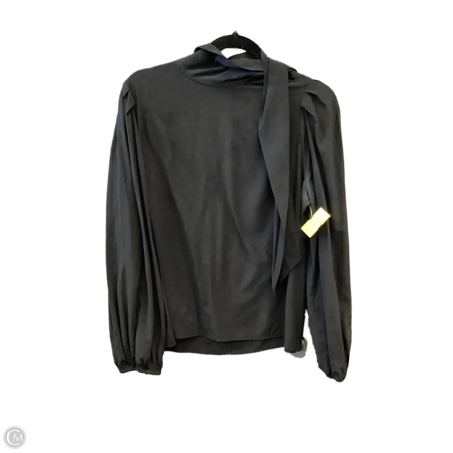 Blouse Long Sleeve By Prologue In Black, Size: S