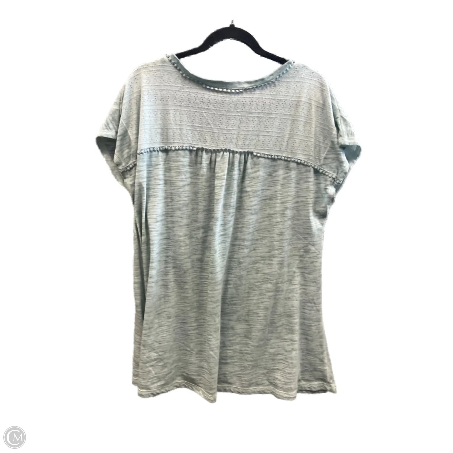 Top Short Sleeve By Umgee In Green, Size: Xl
