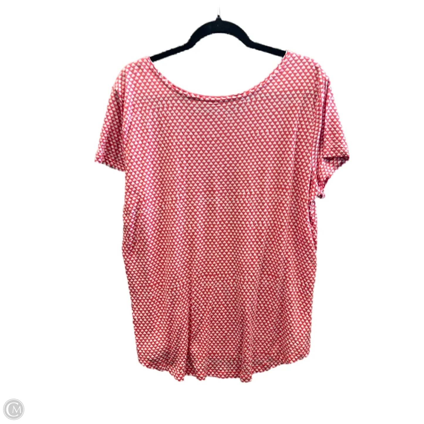 Top Short Sleeve By Gap In Red, Size: Xl