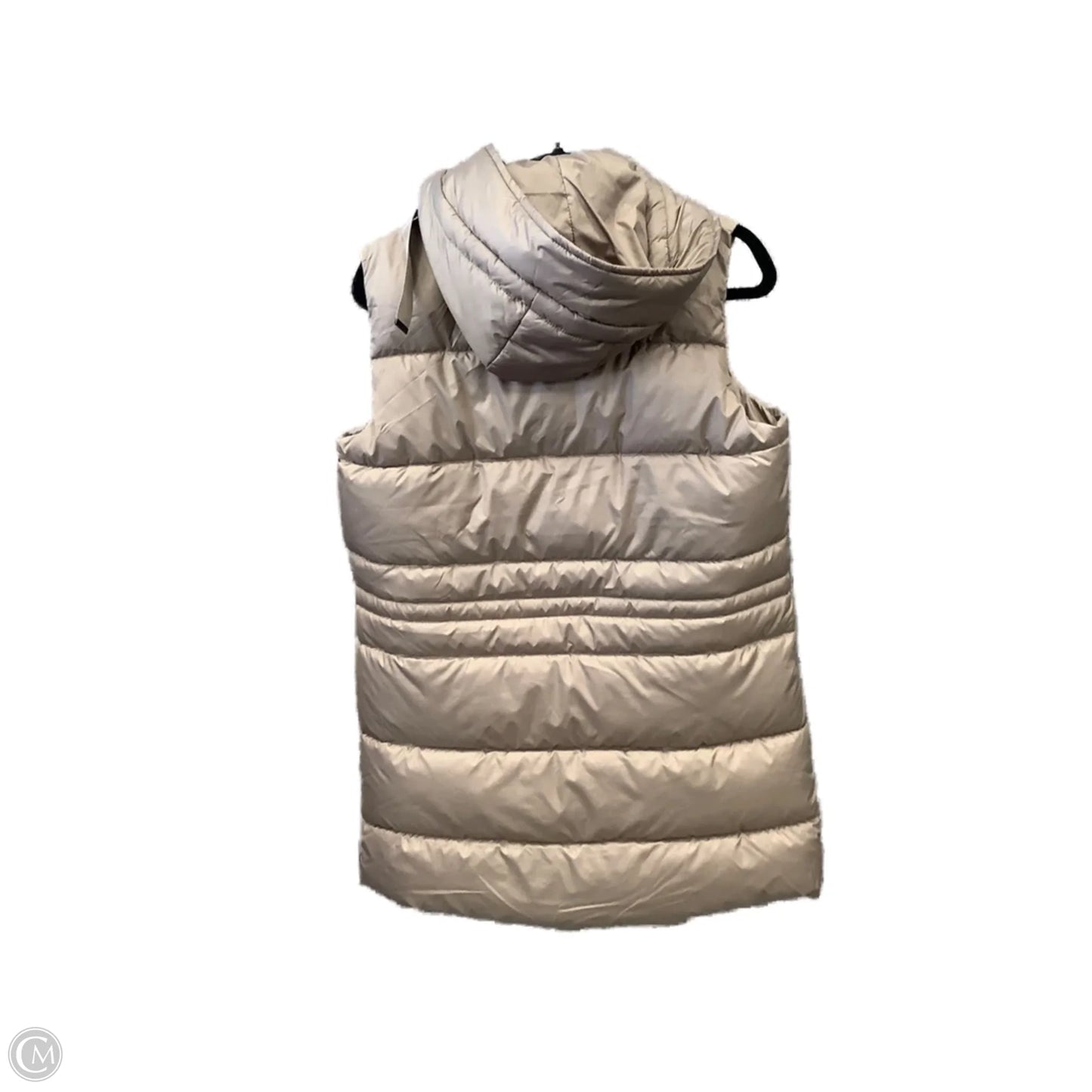 Vest Puffer & Quilted By Weatherproof In Brown, Size: M