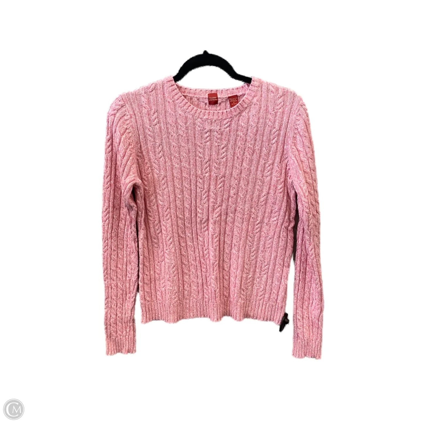 Sweater By Valerie Stevens In Pink, Size: S