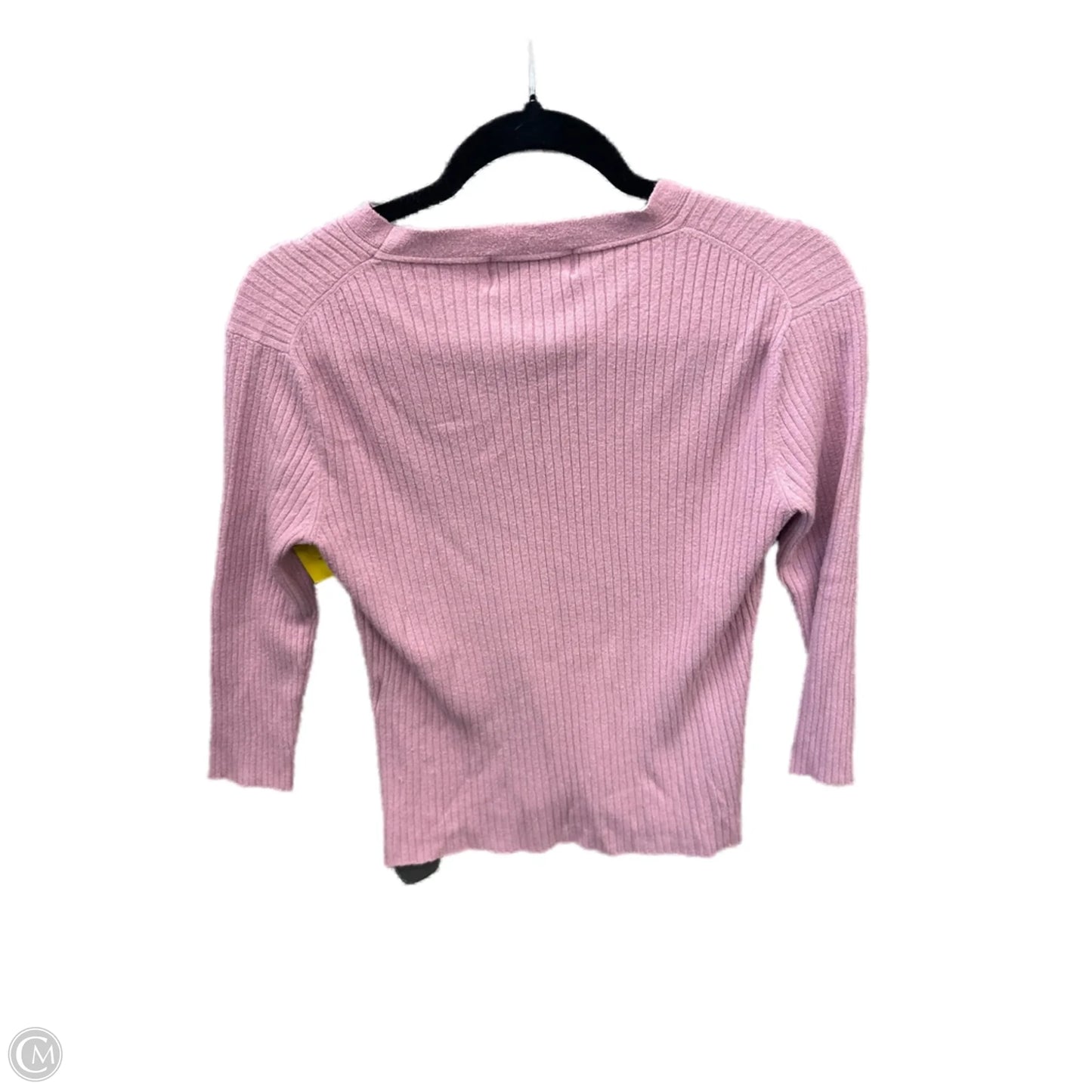 Top Long Sleeve By Casual Corner In Purple, Size: S