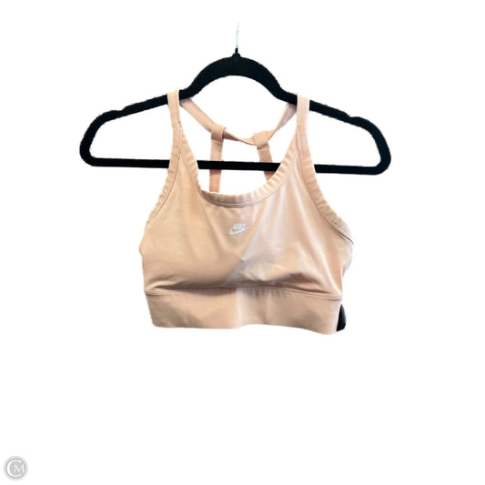 Athletic Bra By Nike Apparel In Peach, Size: M