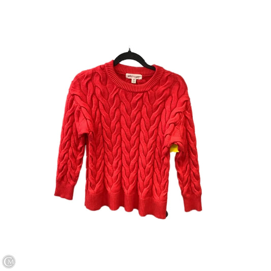 Sweater By Philosophy In Red, Size: Xs