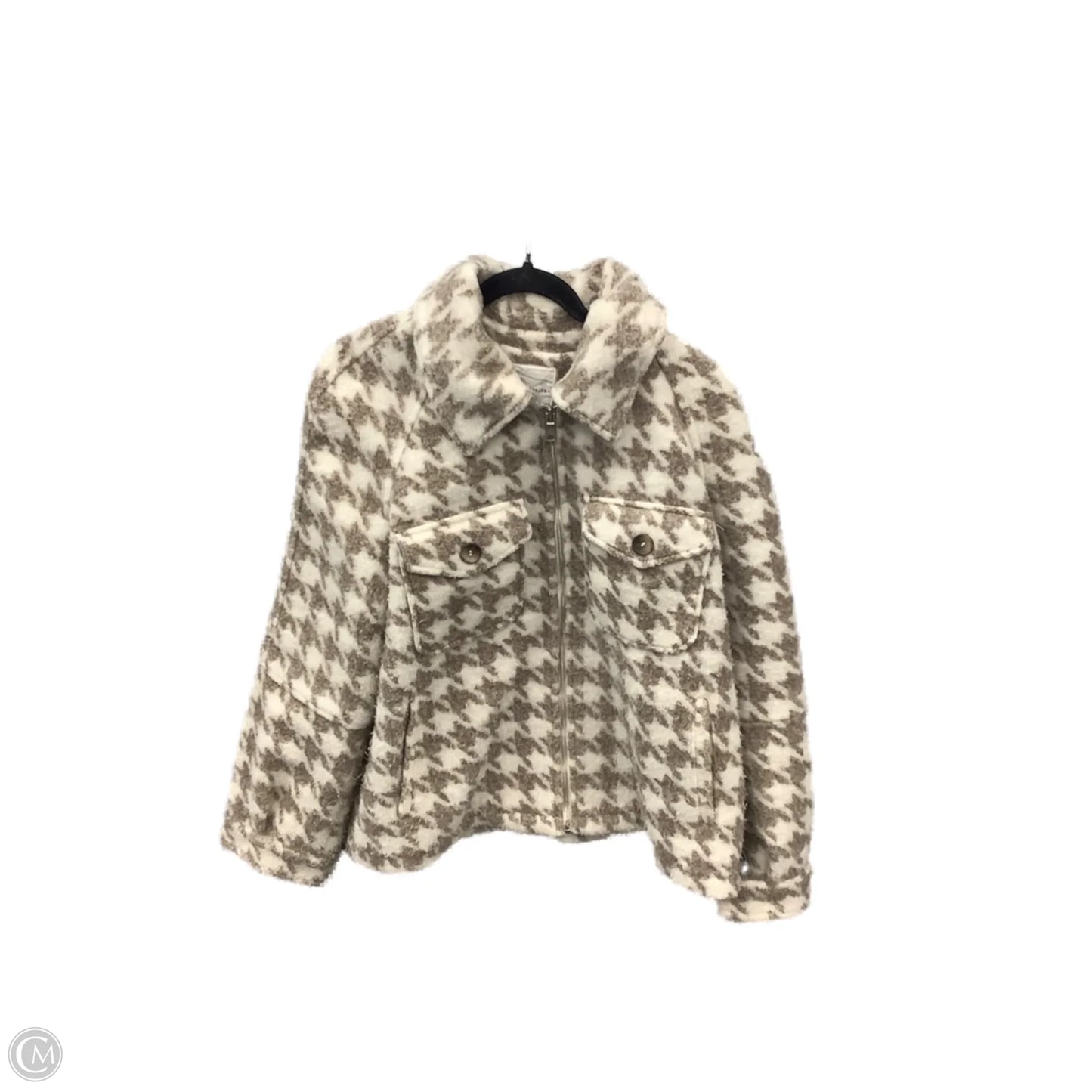 Jacket Other By Avec Les Filles In Brown & Tan, Size: L