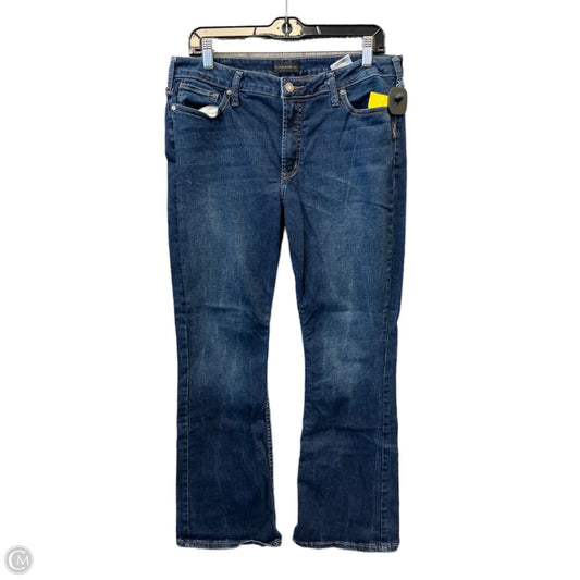 Jeans Straight By Clothes Mentor In Blue Denim, Size: 10