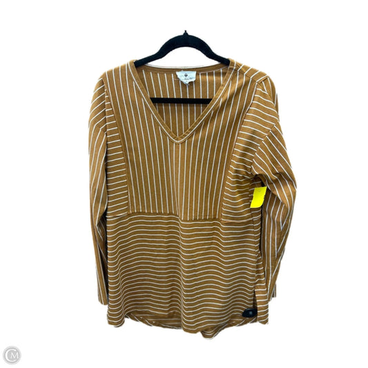 Top Long Sleeve By Betseys Boutique Shop In Orange, Size: S