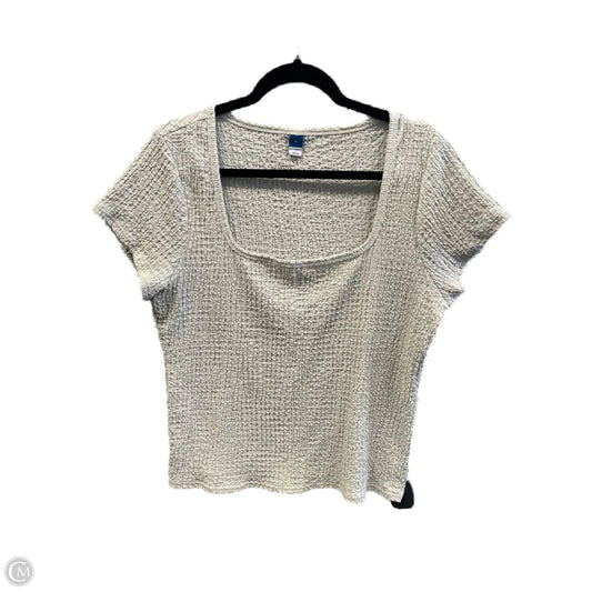 Top Short Sleeve By Old Navy In Green, Size: Xl