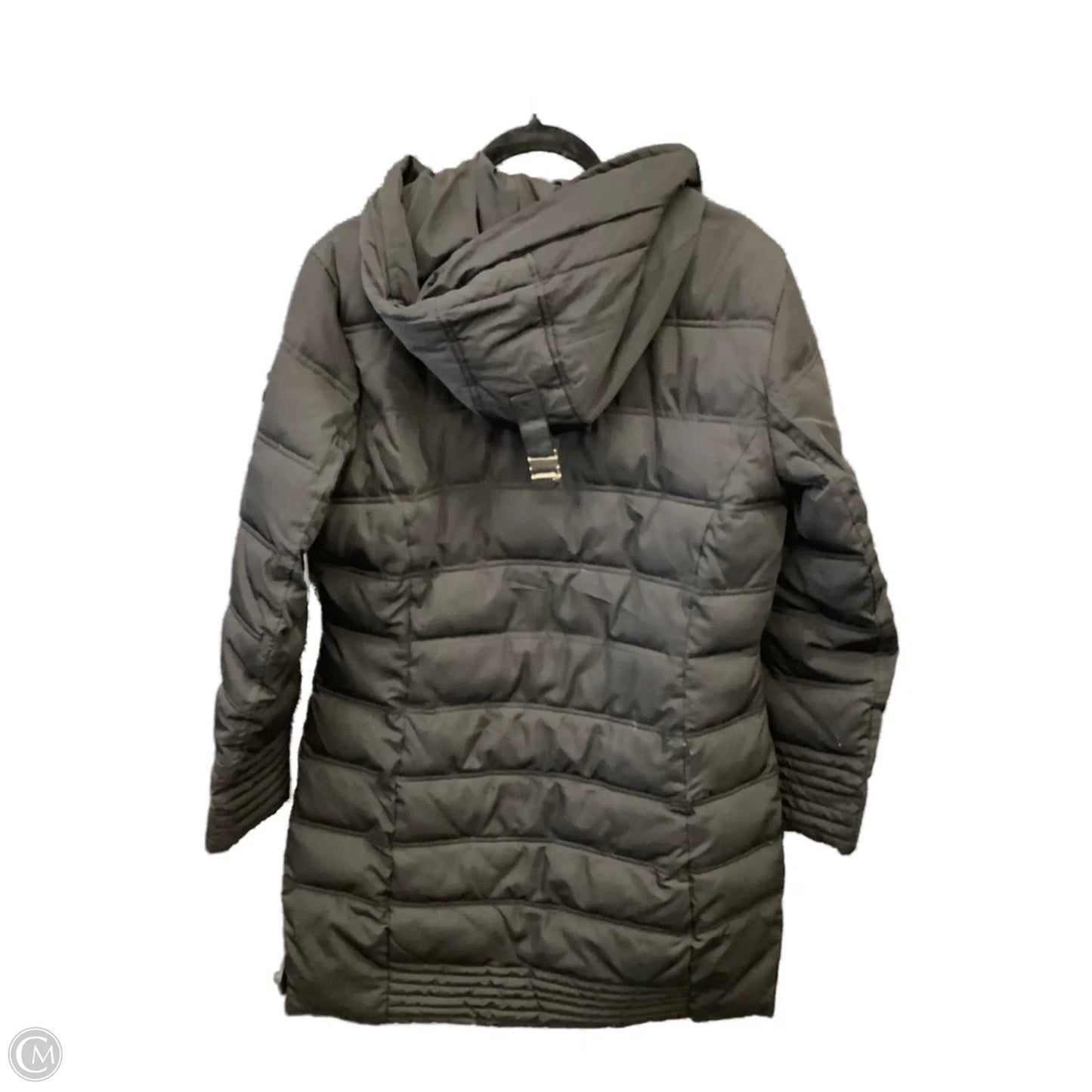 Coat Puffer & Quilted By Calvin Klein In Black, Size: L