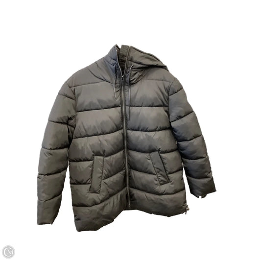 Coat Puffer & Quilted By Kenneth Cole Reaction In Black, Size: Xl