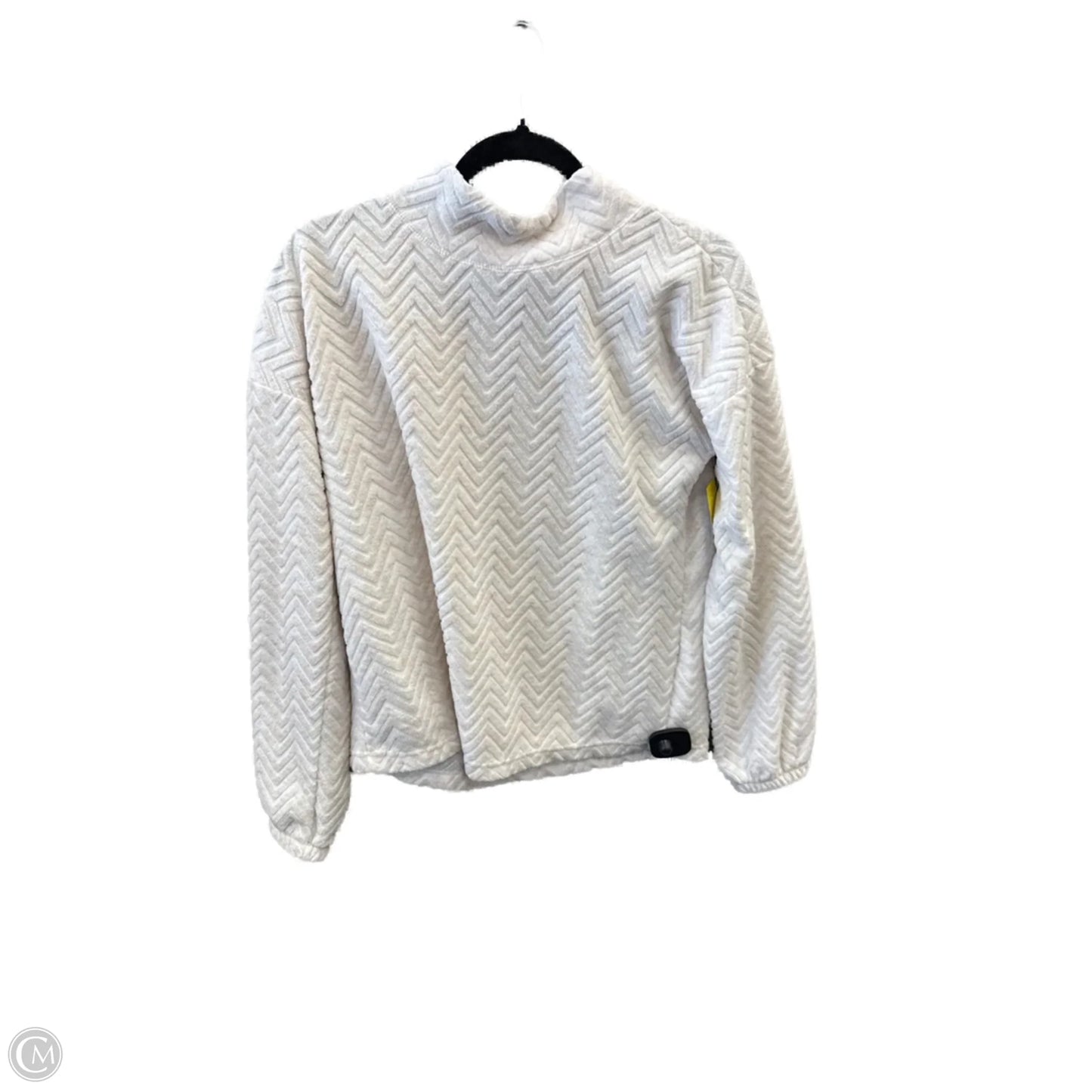 Sweatshirt Collar By Maurices In White, Size: M