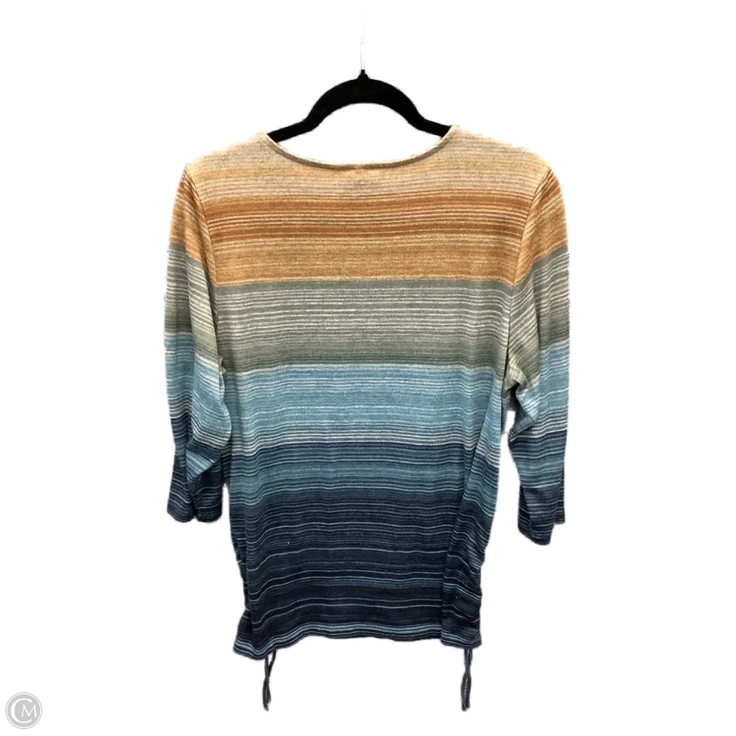 Top Long Sleeve By Cj Banks In Multi-colored, Size: L
