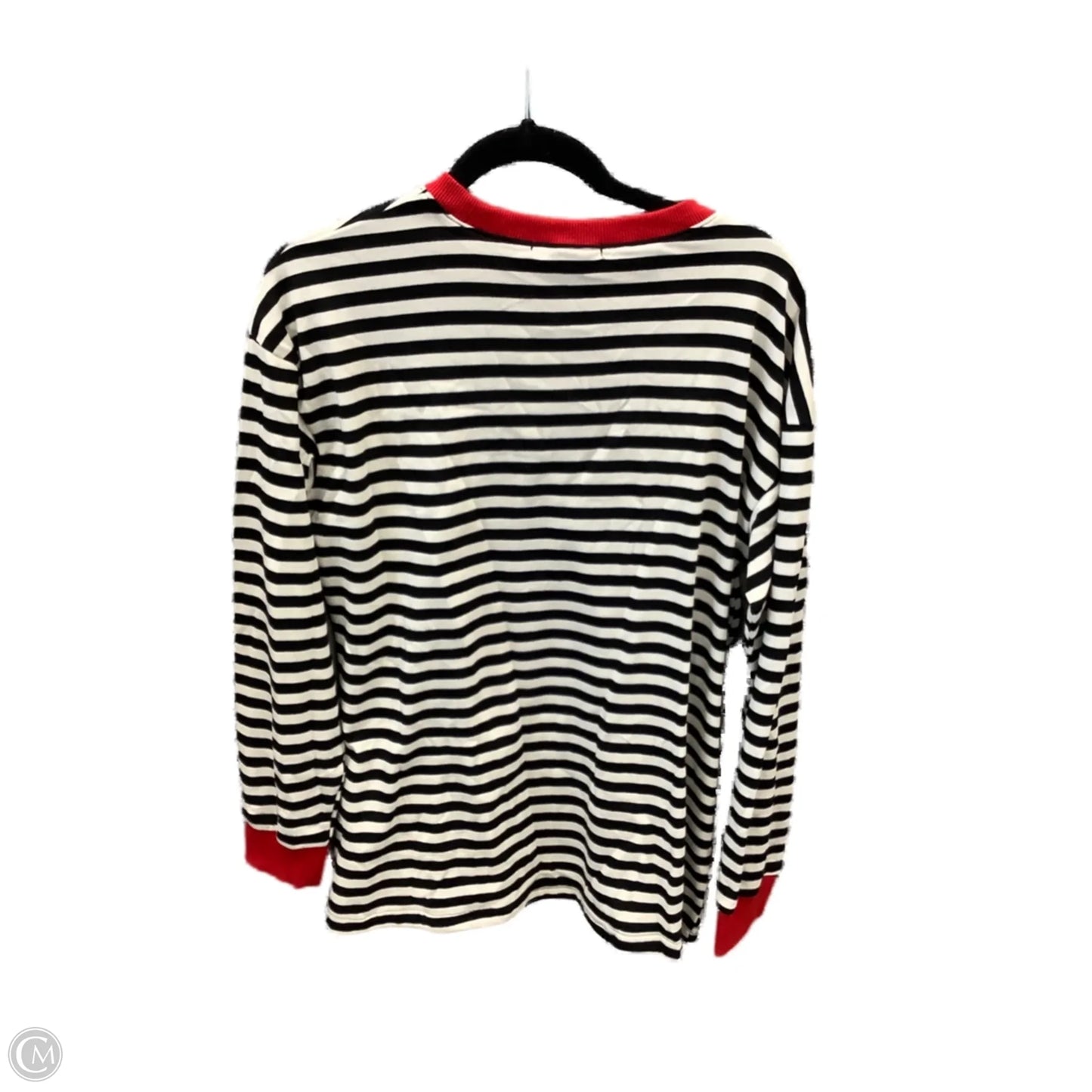 Top Long Sleeve By Clothes Mentor In Striped Pattern, Size: L