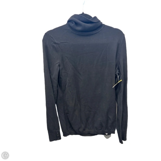 Top Long Sleeve By Talbots In Black, Size: M