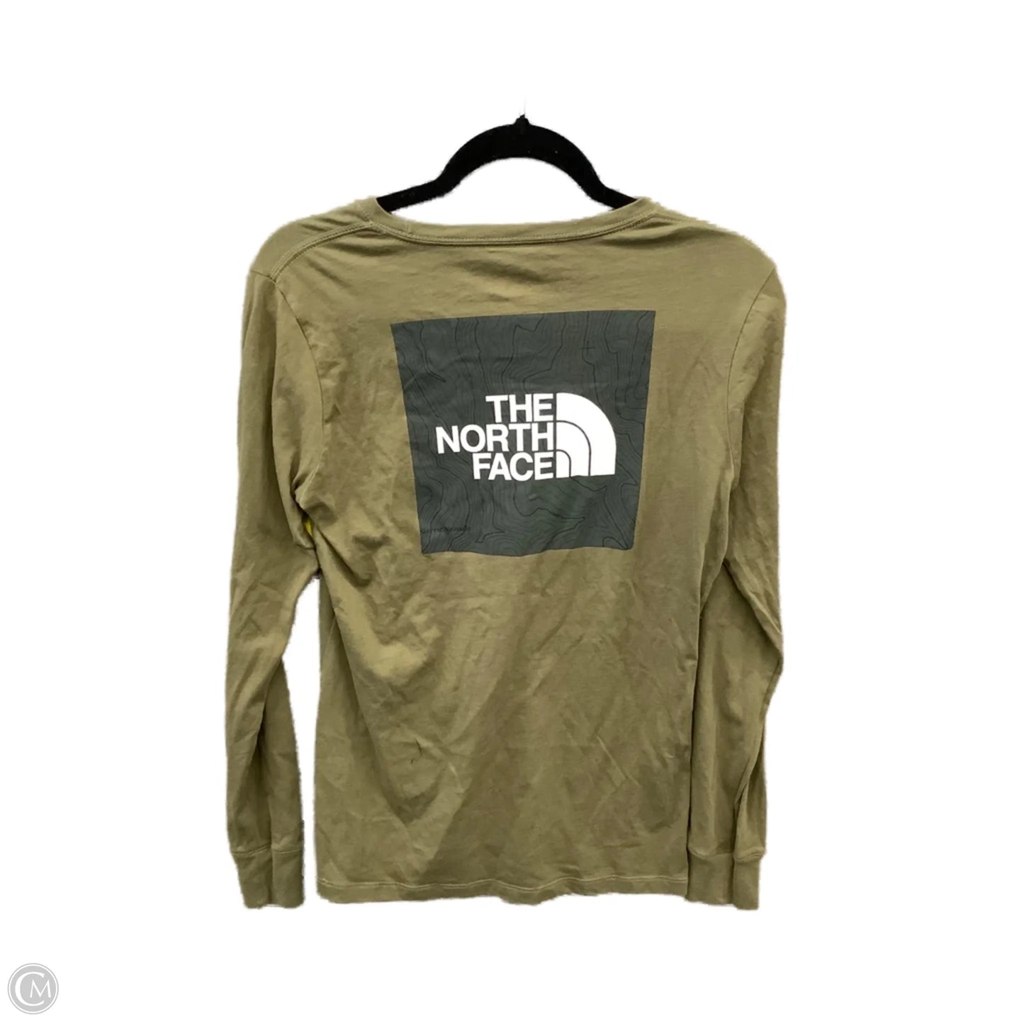 Top Long Sleeve By The North Face In Green, Size: M