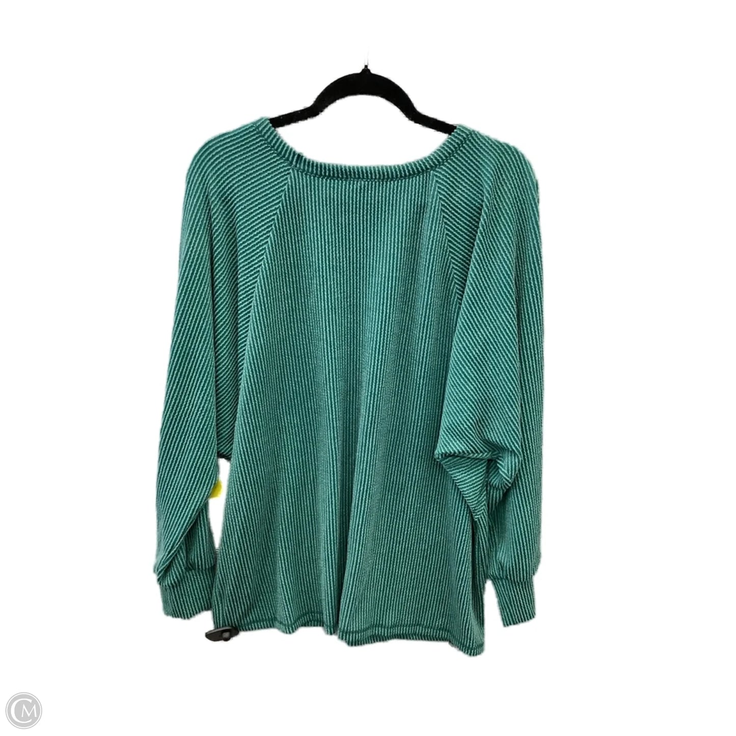 Top Long Sleeve By Heimish Usa In Green, Size: L